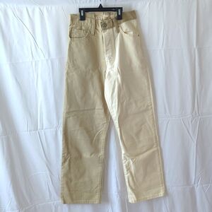 Women's Ribcase Straight Ankle Levi's Two Color Block Jeans NWT